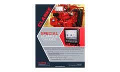 Clarke - Model NFPA20 - Alarms & Gauges Brochure