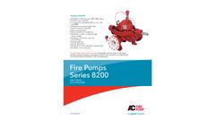 A-C-Fire - Model 8200 Series - Horizontal Split Case Fire Pumps  Brochure