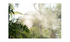 Humidification solutions for evaporative cooling system sector