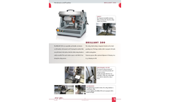 Brillant - Model 200 - Benchtop Wet Abrasive Cutting Machine Brochure