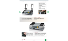 Jade - Model 700 - Stable Wet Double-Belt Grinder Brochure