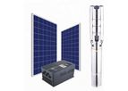 Greensun - Deep Well Submersible Solar Water Pump System for Agriculture