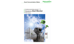 Matsushima - Dust Monitor Brochure