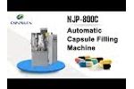 Automatic Capsule Filling Machine NJP800C Video