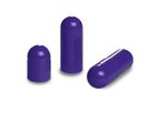 Model Size 3 - Purple Empty Gelatin Capsules