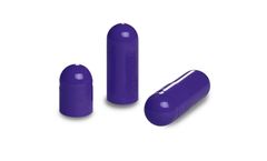 Model Size 3 - Purple Empty Gelatin Capsules