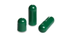 Model Size 000 - Dark Green Empty Gelatin Capsules