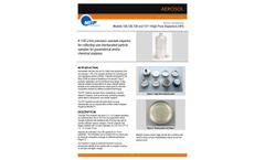 Model 128, 129, 130, 131 - High Flow Impactors (HFI) - Datasheet