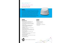 TSI BlueSky - Model 8143 - Air Quality Monitor System - Datasheet