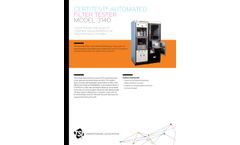TSI Certitest - Model 3140 - Automated Filter Tester - Datasheet