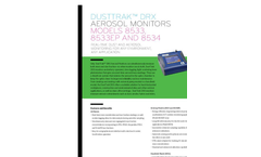 DustTrak DRX Aerosol Monitor 8533EP Brochure