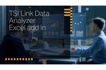 TSI Link Data Analyzer Excel add-in