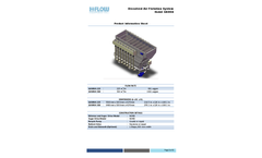 H2Flow - Model Gamma Series - Dissolved Air Flotation (DAF) System - Datasheet