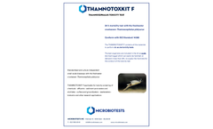 Microbiotests - Model Thamnotoxkit F - Thamnocephalus Toxicity Test - Brochure