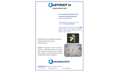 Microbiotests - Model Artoxkit M - Cyst-Based Artemia Franciscana Toxicity Test Kits - Brochure