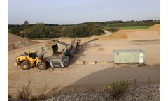 Fully electric: customer crushes gravel with RM crusher using power from the grid