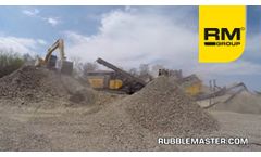 RM 100GO! + RM CS4800 - Crushing Natural Rock in Mexico - Video