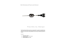 APG - Model Series MLS - Mechanical Float Switch - Datasheet