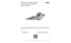FS-410 Miniature Stainless Steel Vertical Float Switches
