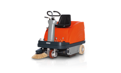 Hako Sweepmaster - Model 900 R - Ride-On Vacuum Sweeper for Medium-Sized Industrial Floors