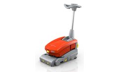 Hako Scrubmaster - Model B8 - Walk-Behind Scrubber-Drier for Cleaning Confined Areas