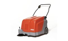 Hako Sweepmaster - Model B500 - Walk-Behind Vacuum Sweeper for Hard Floors and Carpets