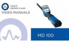 Video Manual MD 100