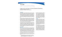Applications Notes - Impact of pH on the Purity and Yield for Preparative Separations