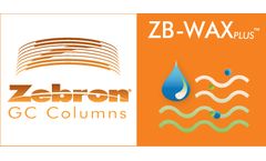 Zebron - Model ZB-WAXplus - Fused Silica GC Column