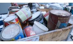 RUNI - Model SK370 - Separation and Compaction of Paint Buckets