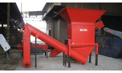 RUNI - Mineral Wool Dewatering Screw Compactors