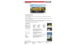 Disab Centurion - Model P10 - Truck Mounted Vacloader - Datasheet