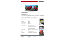Disab Centurion - Model P20 - Truck Mounted Vacloader - Datasheet