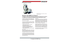 Disab TrailerVAC - Model SDW-3.5T - Semi-Mobile Diesel Powered Vacloader - Datasheet