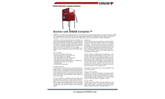 DISAB CompVAC Electrical Powered Suction Unit - Data Sheet