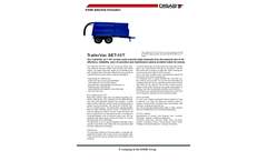 Disab TrailerVAC - Model SET-10T - Semi-Mobile Electrical Powered Vacloader - Datasheet