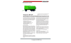 Disab TrailerVAC - Model SET-20T - Semi-Mobile Electrical Powered Vacloader - Datasheet