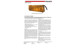 Disab Vacturion - Model TD5RR - Semi-Mobile Diesel Powered Vacloader - Datasheet