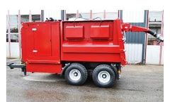 Disab TrailerVAC - Model SDT-10T - Semi-Mobile Diesel Powered Vacloader