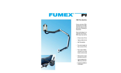 Fumex - Model PTEX - Extraction Arm  - Brochure - Brochure