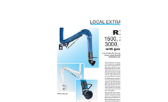 Fumex - Model PR EXC / EXD - Extraction Arm - Brochure