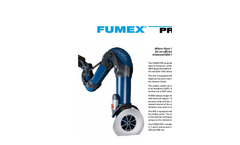 Fumex - Model PR - Extraction Arms - Brochure