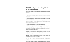 ExposMeter - Model EWL15-Tox - Lipophilic Toxicity Water Sampler 15 cm Brochure