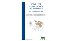 Jowa - Model PES - Propeller Shaft Earthing System - Brochure