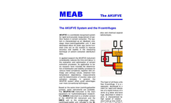 AKUFVE - Model H - Centrifuges System Brochure