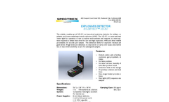 EX-DETECT - Model XD-5 - Explosives Detectorr Brochure