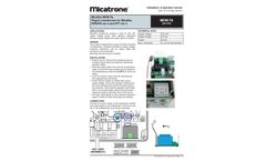Micatrone - Model MFM-T6 - Plug-in Transformer - Installation and Mounting Instructions - Brochure