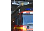 Model VSR - Exhaust Vehicle Vertical Stack Rail