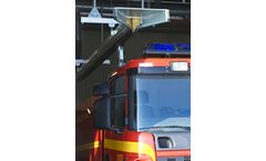 Model VSR - Exhaust Vehicle Vertical Stack Rail