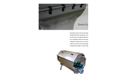 Model RS - Drum Screen - Brochure